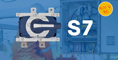 S7, la solución de 2P óptima para instalaciones de energía 1500V DC