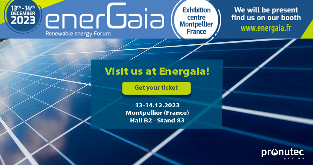 Come and visit us at Energaïa, the renewable energy exhibition in France