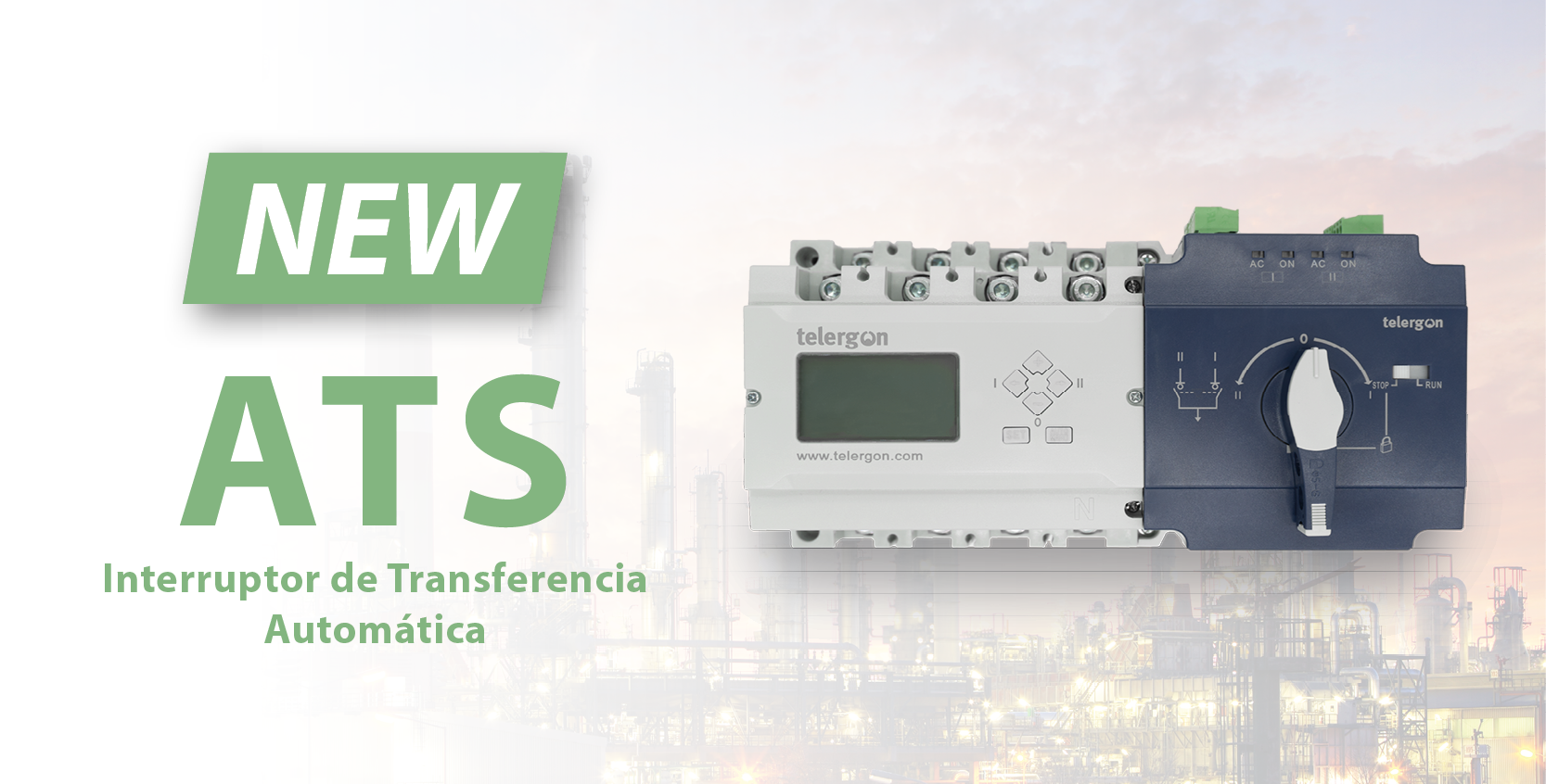 Nueva gama de Interruptores de Transferencia Automática (ATS)