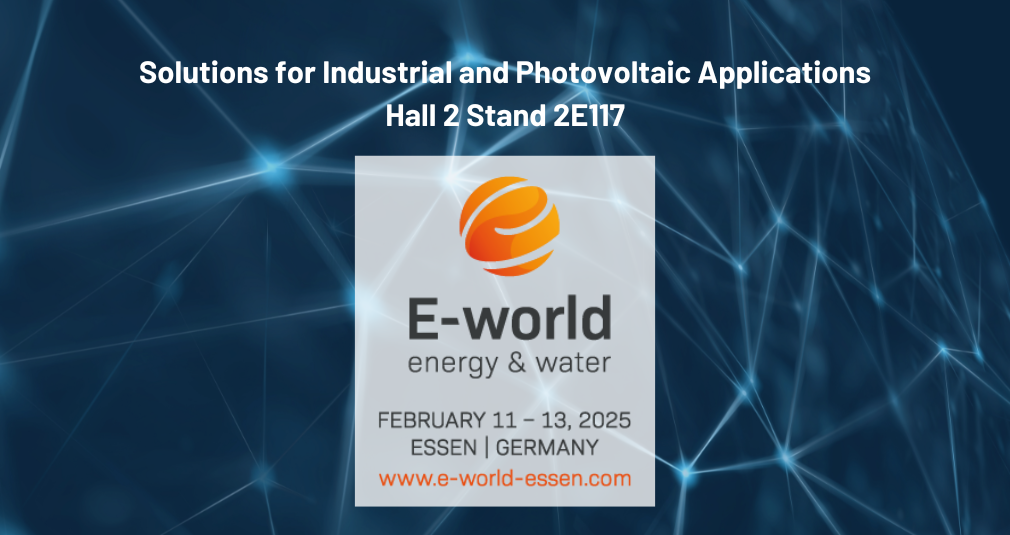 We are making our debut at E-World 2025 exhibition