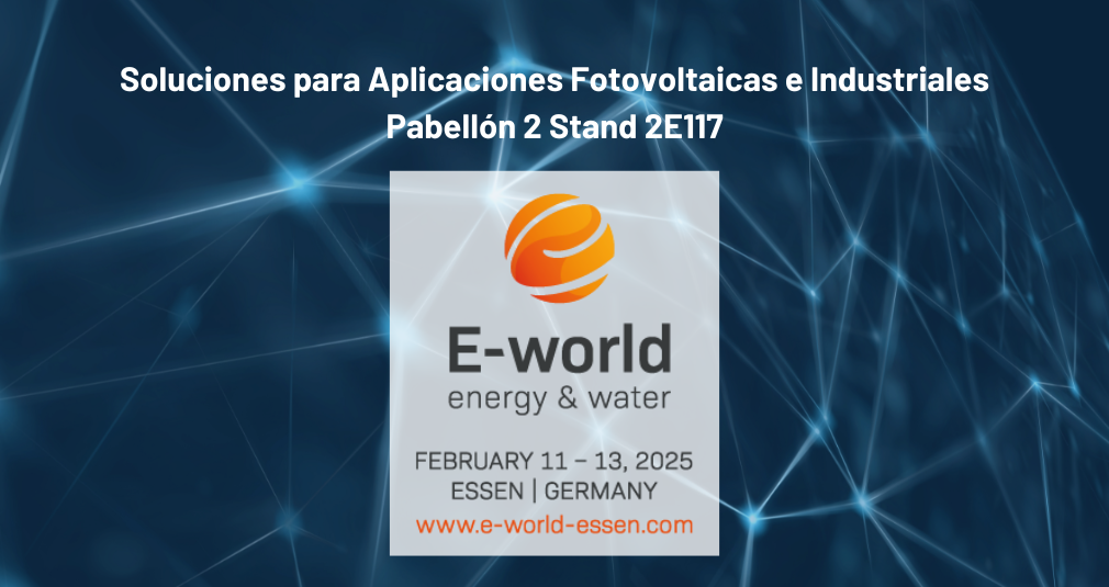 Nos estrenamos en la feria E-World 2025