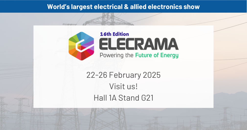 We are going to be at ELECRAMA 2025 exhibition