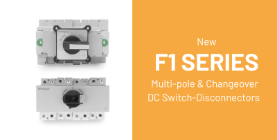 Extension of the F1 Series: New Multi-Pole DC Switch Disconnectors for Photovoltaic Installations