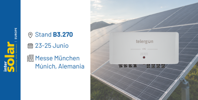 Telergon en Intersolar Europe 2026: Descubre Nuestras Últimas Soluciones para Energías Renovables